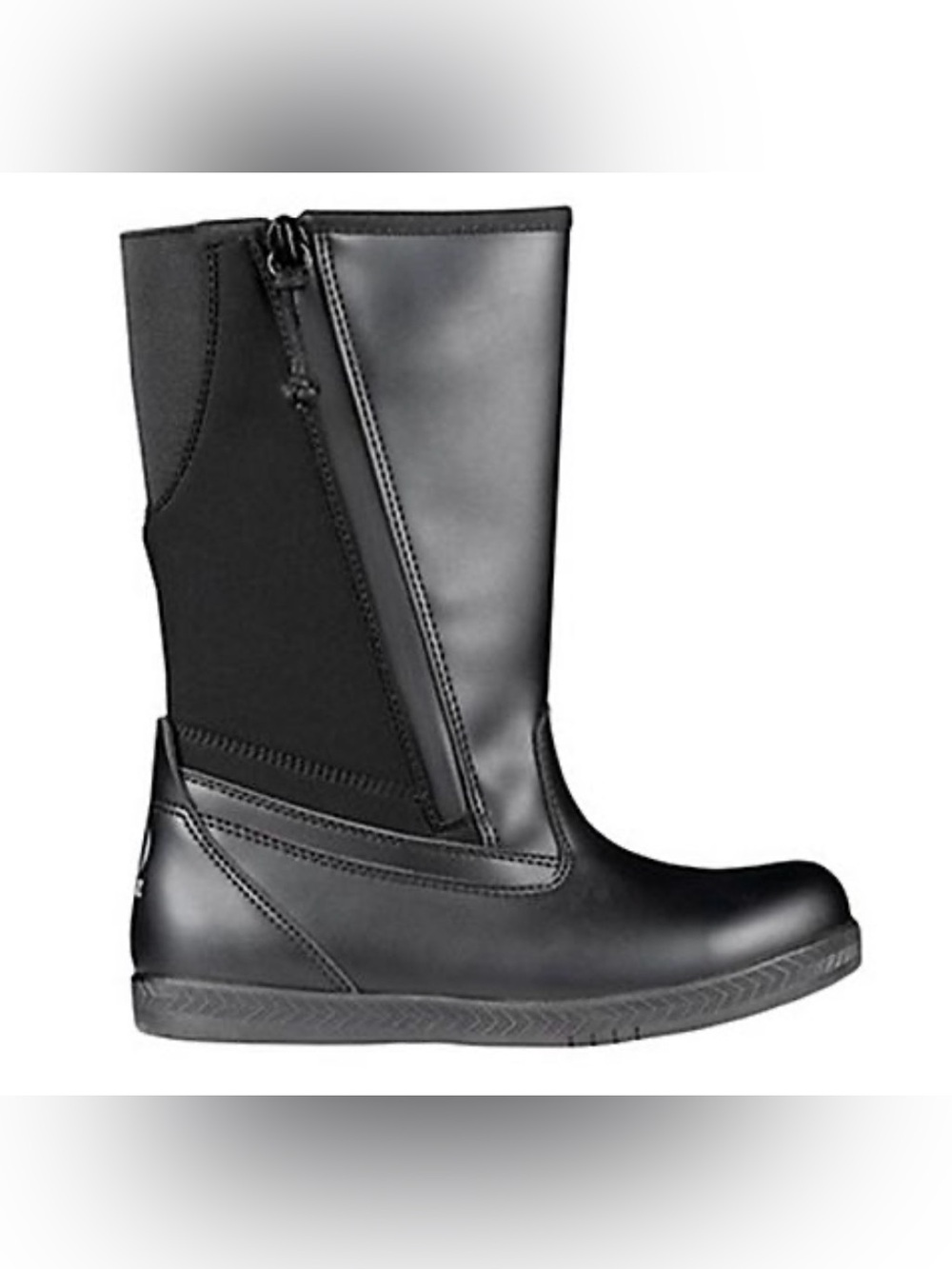 Unisex Toddler Black Waterproof Rain & Snow Boots - Picture 2 of 7